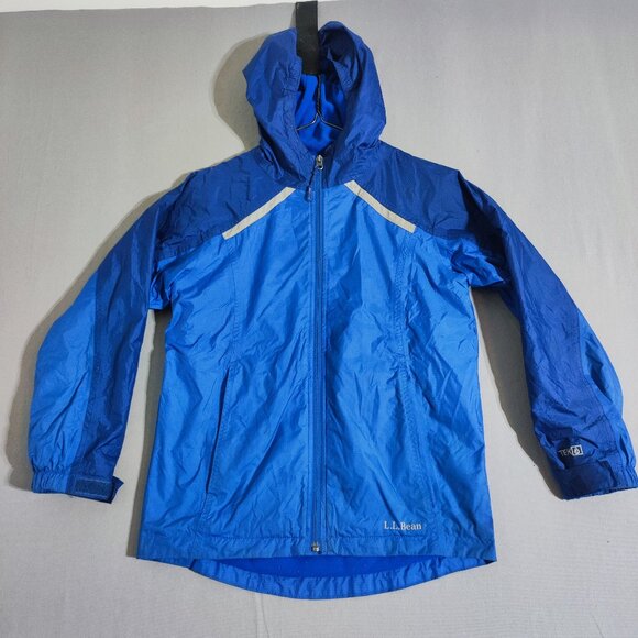 L.L.Bean Jacket Boy's size M (10-12) blue colour with reflective fleece lining - Picture 1 of 16